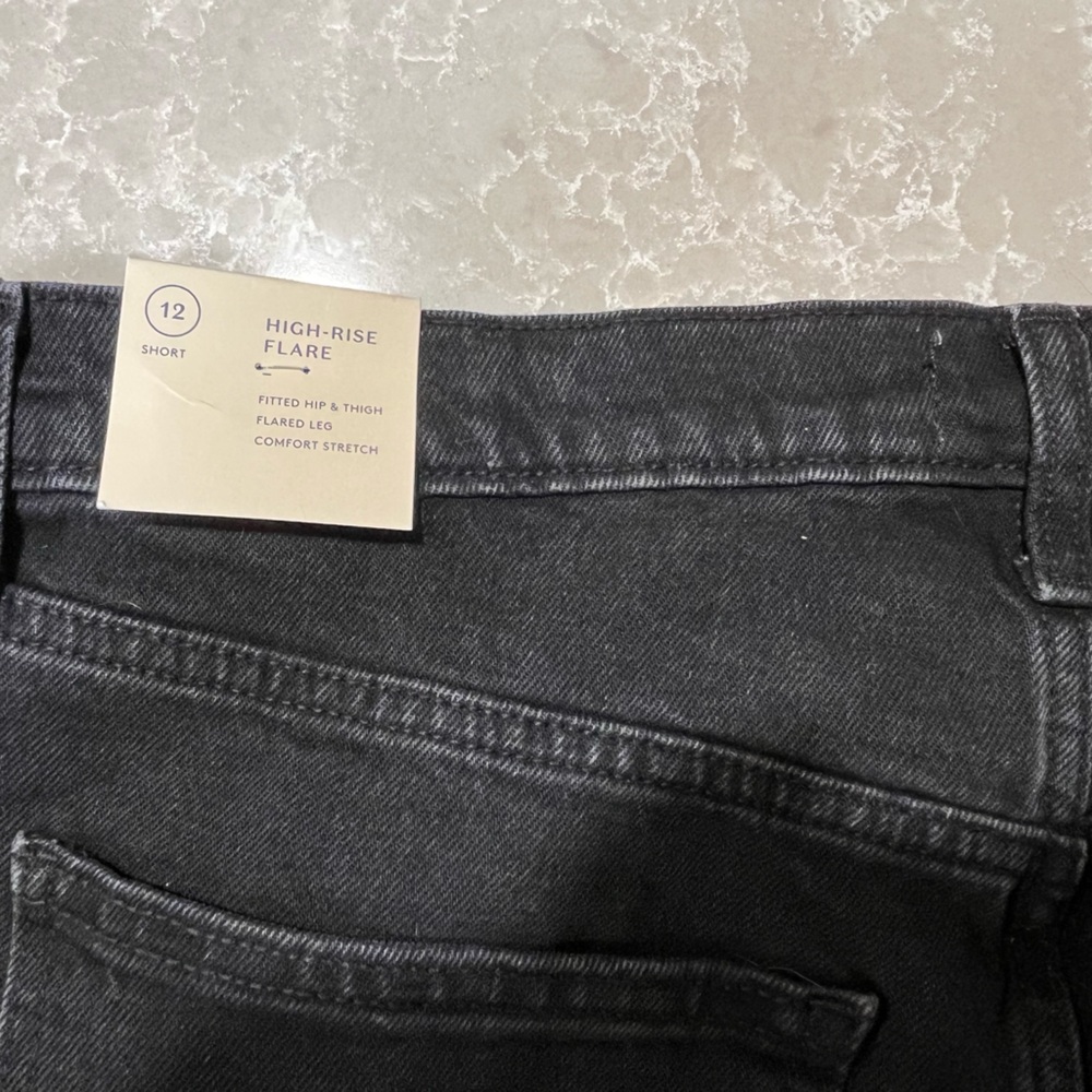 Universal Thread Black Flare & Wide Leg Jeans - Picture 8 of 8